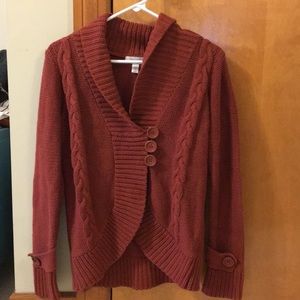 Dress barn petite medium cardigan